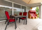 Appartement Kranich - Deine-Ferien - überdachte Terrasse